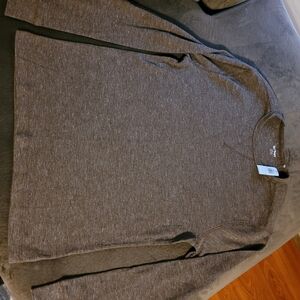 Brand New, Old Navy Thermal/ Waffle Shirt, LG, Brown